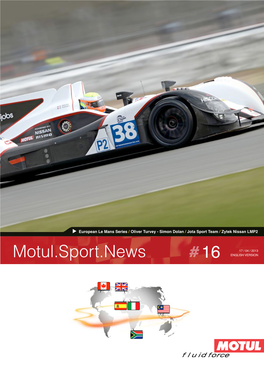 Motul.Sport.News 16 English Version Motul.Sport.News 16