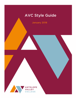 AVC Style Guide