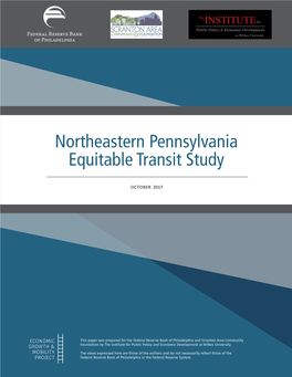 Northeastern Pennsylvania Equitable Transit Study