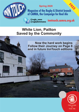 White Lion, Pailton Saved by the Community