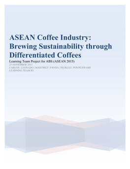 ASEAN Coffee Industry