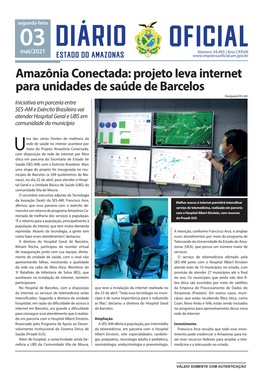 Amazônia Conectada: Projeto Leva Internet Para Unidades De Saúde De