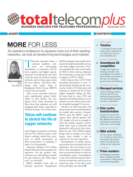 November Issue of Total Telecom Plus