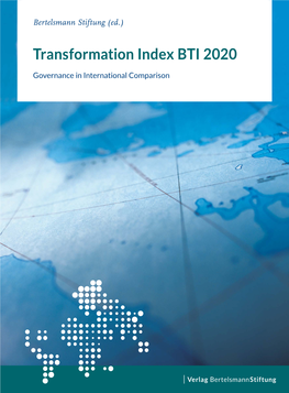 Transformation Index BTI 2020