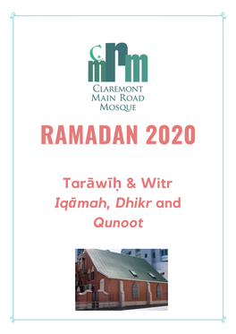 Ramadan 2020