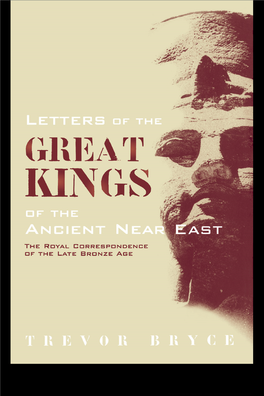 Letters of the Great Kings of the Ancient Near East