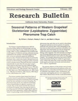 Research Bulletin Fluctuating Temperatures: Comparison of Linear Smith,O