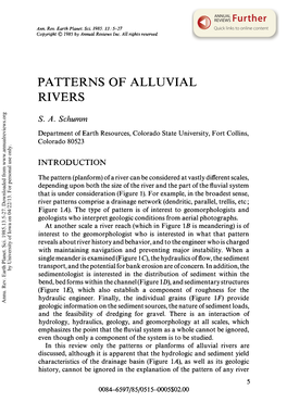 Patterns of Alluvial Rivers