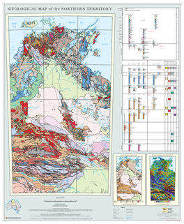 GEOLOGICAL MAP of the NORTHERN TERRITORY TERTIARY Cz Fluvial Sandstone and Siltstone on Bathurst and Melville Islands