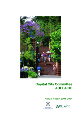 Capital City Committee Annual Report 2003-2004