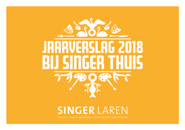 Jaarverslag 2018 Singer Laren.Pdf