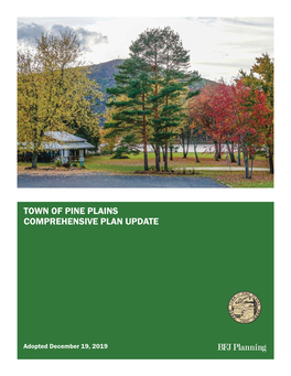 Town of Pine Plains Comprehensive Plan Update