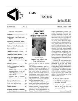 CMS NOTES De La SMC