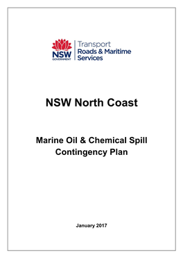 NSW North Coast Marine Oil and Chemical Spill Contingency Plan