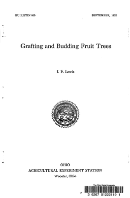 Grafting and Budding Fruit Trees