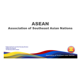ASEAN OVERVIEW 160210 [Compatibility Mode]