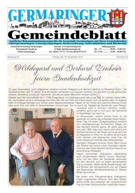 Gemeindeblatt