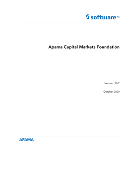 Apama Capital Markets Foundation