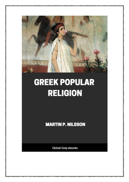 Greek Popular Religion