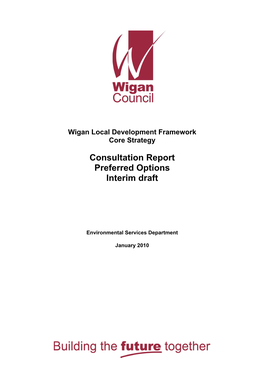 Consultation Report Preferred Options Interim Draft