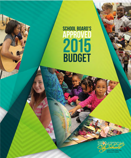 School Board Operating Budget Fiscal Year 2014-2015