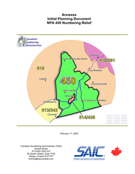 NPA 450 IPD Annexes