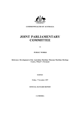 Joint Parliamentary Committee