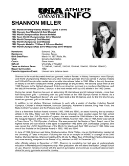 Shannon Miller