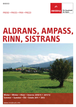 Aldrans, Ampass, Rinn, Sistrans