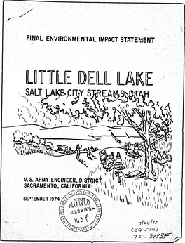 Little Dell Lake, Salt Lake City Streams, Utah