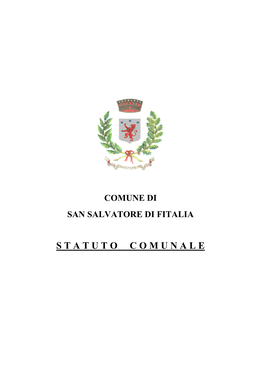 Statuto Comunale