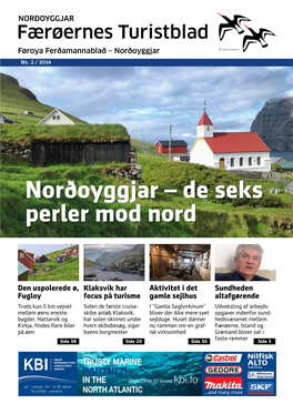 Norðoyggjar Færøernes Turistblad Føroya Ferðamannablað – Norðoyggjar © Janus Kamban