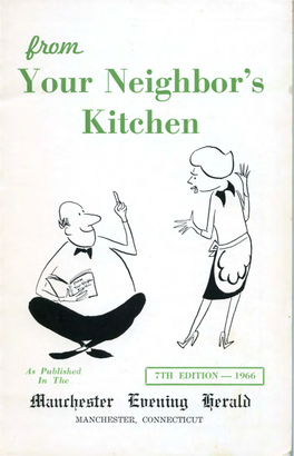 Your Neighbor's Kitchen ~ ~R ~