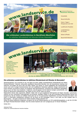 Die Schönsten Landerlebnisse Im Östlichen Münsterland Mit Münster