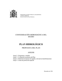 Plan Hidrológico