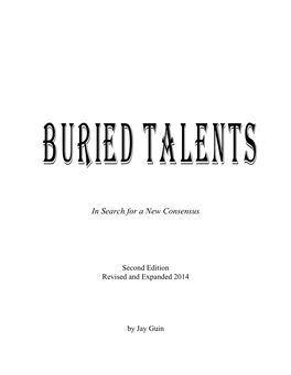 Buried Talents 2014