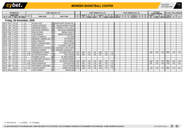 Midweek Basketball Coupon 02/11/2020 09:40 1 / 1