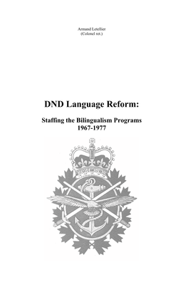 DND Language Reform