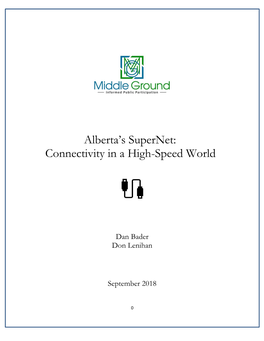 Alberta's Supernet