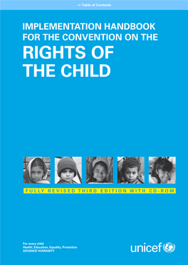 Implementation Handbook for the Convention on the Rights of the Child