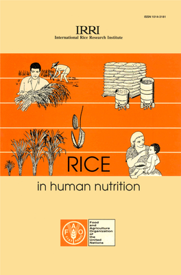 RICE in Human Nutrition