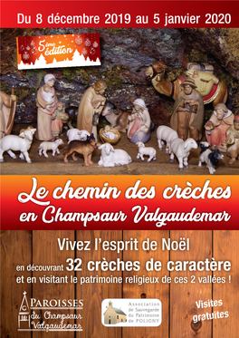 Chemin Des Crèches En Champsaur Valgaudemar 2019