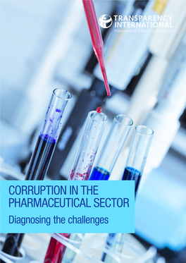 Corruption in the Pharmaceutical Sector