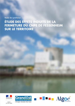 Étude Des Effets Induits De La Fermeture Du Cnpe De Fessenheim