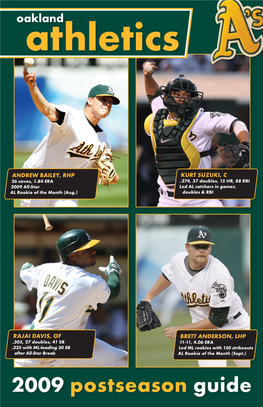 2009 Oakland A's Season in Review