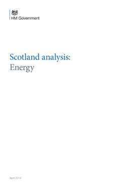 Scotland Analysis: Energy