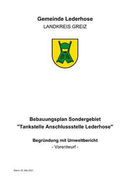 Gemeinde Lederhose LANDKREIS GREIZ