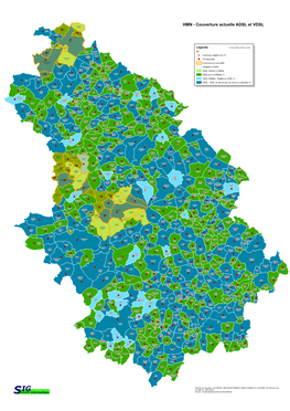 HMN - Couverture Actuelle ADSL Et VDSL 1180Hab