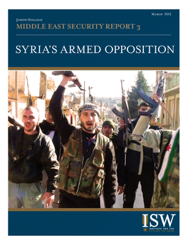 Syria's Armed Opposition