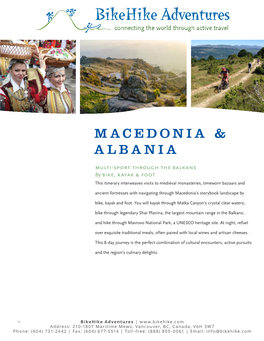 Macedonia & Albania
